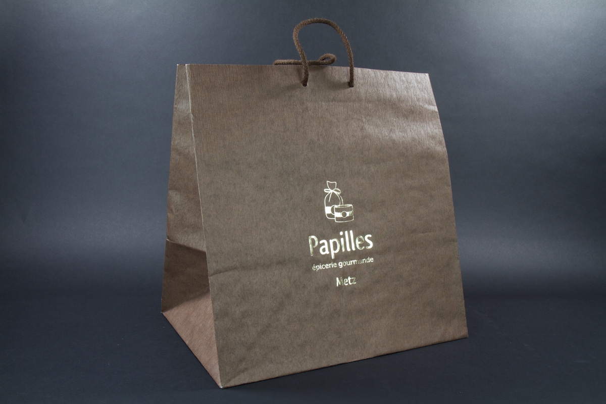 Sac En Papier Kraft Marron Naturel - Taille 3,5 X 2,375 X 6,875 Pouces, Neuf, Livraison Rapide